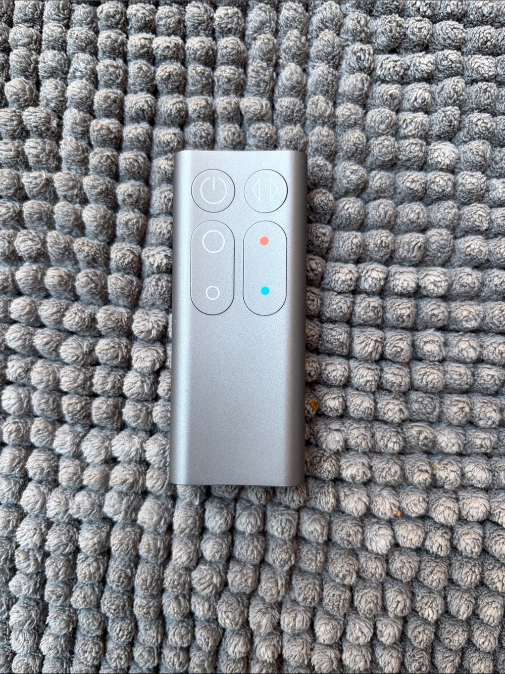 Dyson Metallic Silver Remote Control